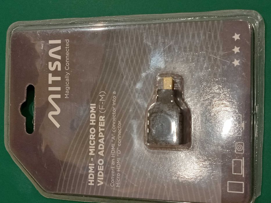 Mitsai Adaptador Vídeo HDMI Micro HDMI (F-M)