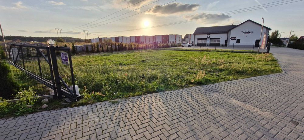 Plac na wynajem 450–500 m² – Robakowo, ul. Miła 2