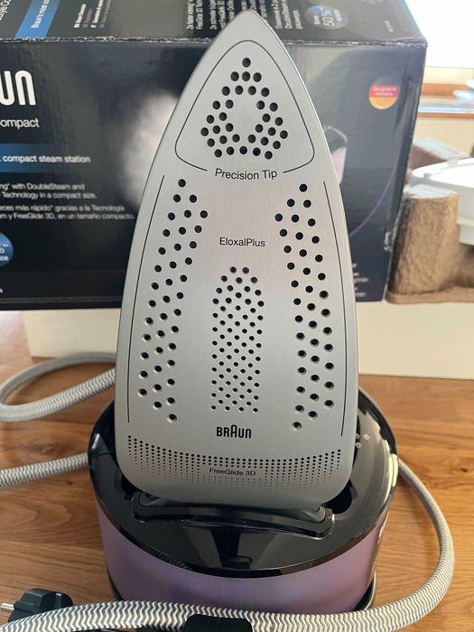 Ferro com Caldeira BRAUN Carestyle Compact - Resultados profissionais