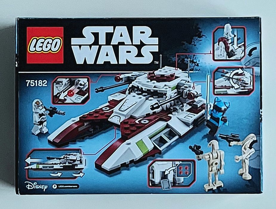 Lego Star Wars 75182 - Czołg bojowy Republiki - Nowy - darmowa dostawa