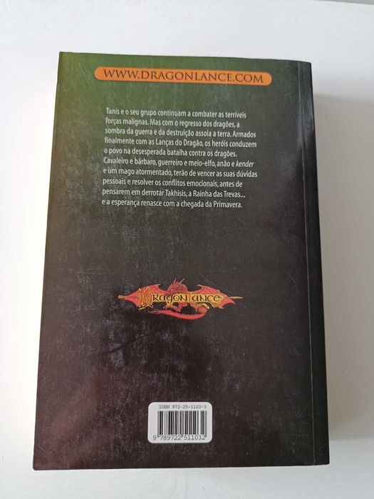 Livro "Dragões de um Amanhecer Primaveril"