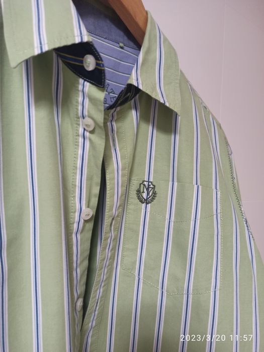 Świetna, klasyczna w paski koszula