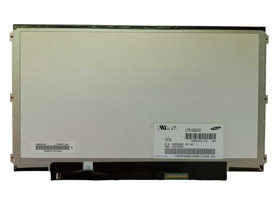 Matryca 12,5" Cali HD LTN125AT01/B125XW01/LP125WH2