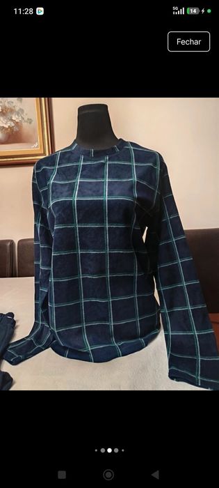 Pijama da loja Mo.nova com etiqueta.