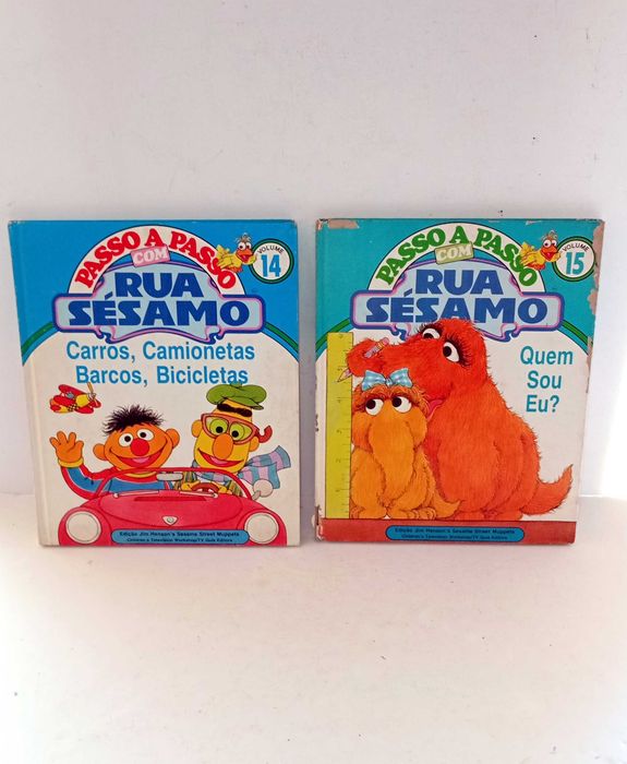 Livros da Coleção da Rua Sésamo - Passo a Passo