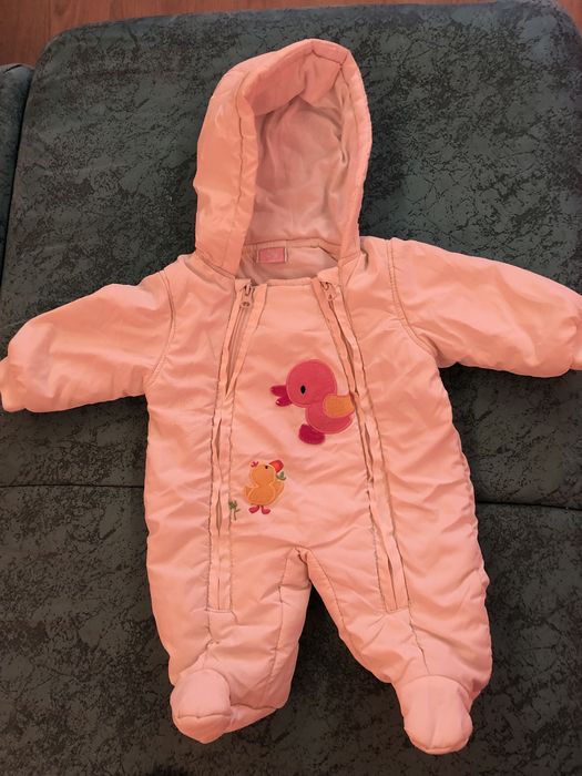 Детский комбинезон белый