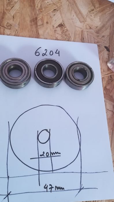 Rolamentos para carrinho rolamentos