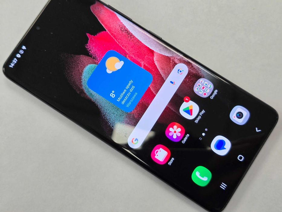 Samsung Galaxy S21 Ultra 5G / 12GB / 128GB / Phantom Black / czytaj uważnie opis