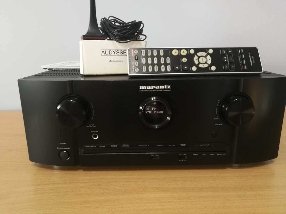 Amplituner Marantz SR6007 7.2 4K HDMI USB Pilot Papiery Jak Nowy !
