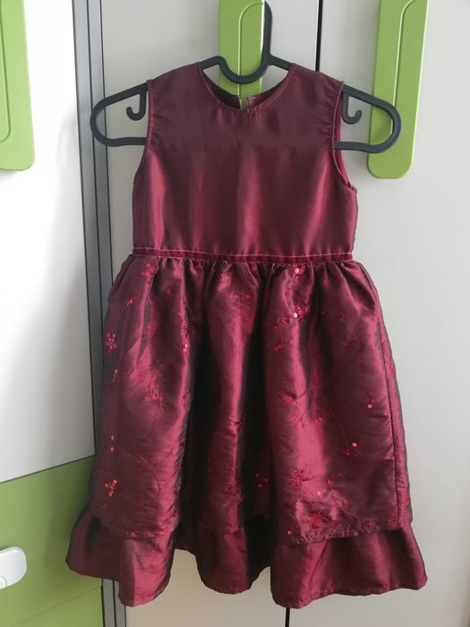 Elegancka sukienka rozmiar 116 cm