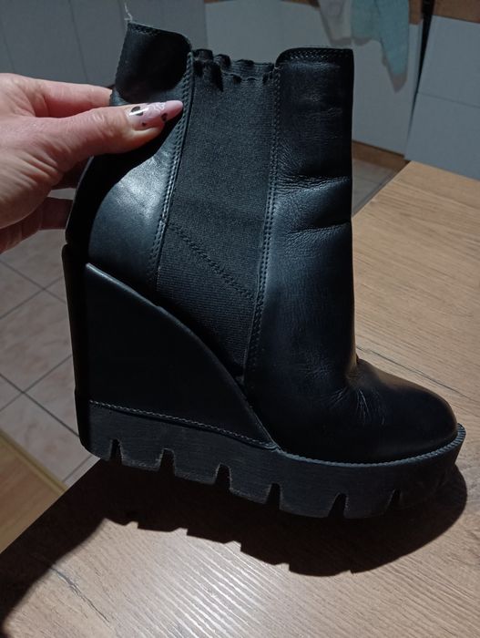 Botki koturn traper Lasocki 38