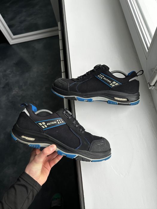 Оригінал! Elten Розмір 44 Робочі кросівки S3 BOA ідеал! Метал пластина