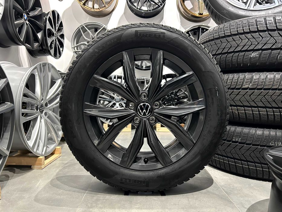 Oryginalne koła zimowe 18 5x112 VW Tiguan II III Pirelli 235/55R18