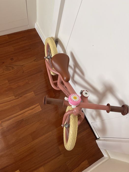 Biicicleta equilibrio little dutch rosa
