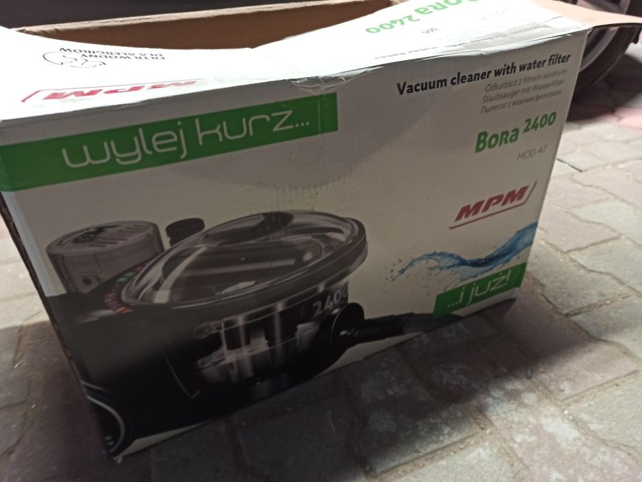 Odkurzacz bezworkowy na wodę MPM