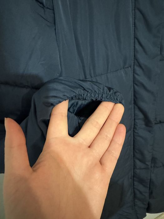 Pikowany płaszcz damski oversize rozmiar XS-S