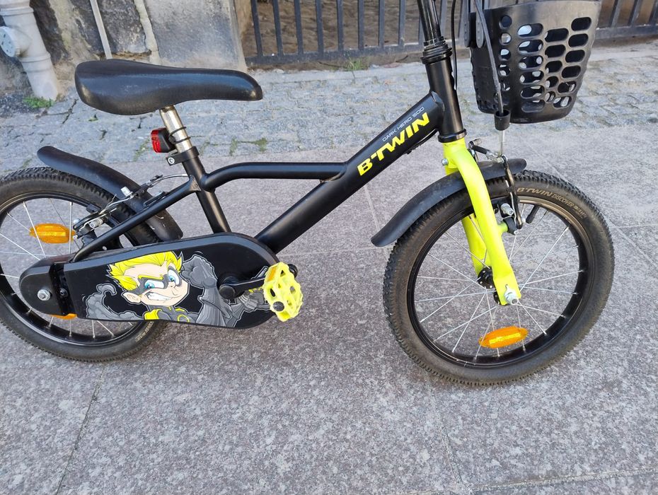 Rower dziecięcy Btwin 500 dark hero 16