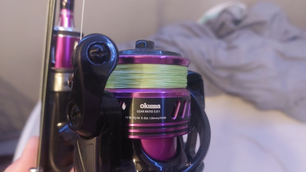Sprzedam wędke okuma z kołowrotkiem