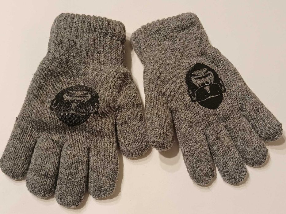 ocieplane rękawiczki chłopięce 14 cm