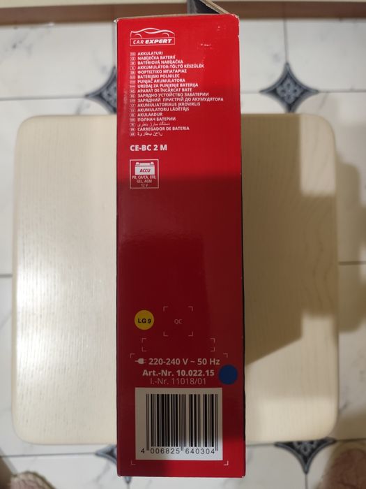 Автомобільна та мото  зарядка акумулятора, зарядний пристрій Einhell 2