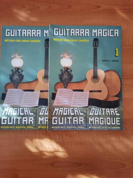 2 Livros Guitarra Magica Aprendisagem 1
