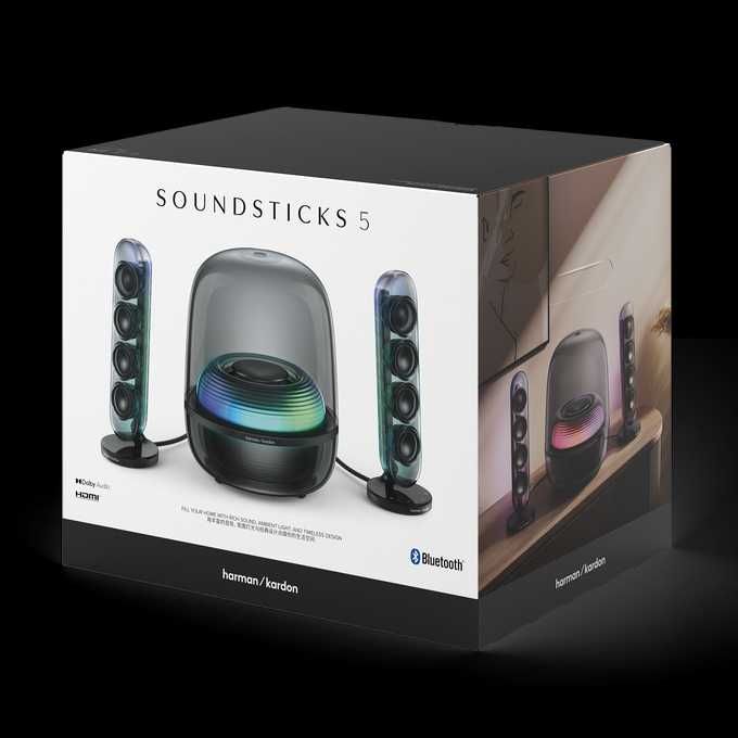 Harman Kardon Soundsticks V - aktywne głośniki z bluetooth i HDMI