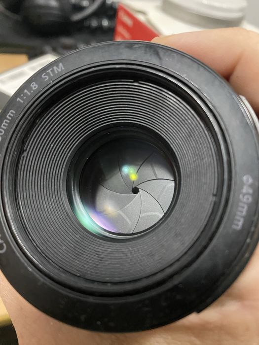 Lente Canon EF 50mm f/1.8 STM