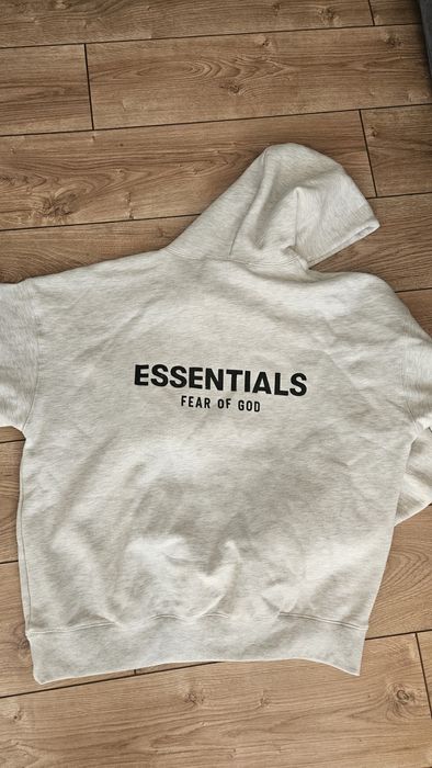 Bluza S szara z kapturem