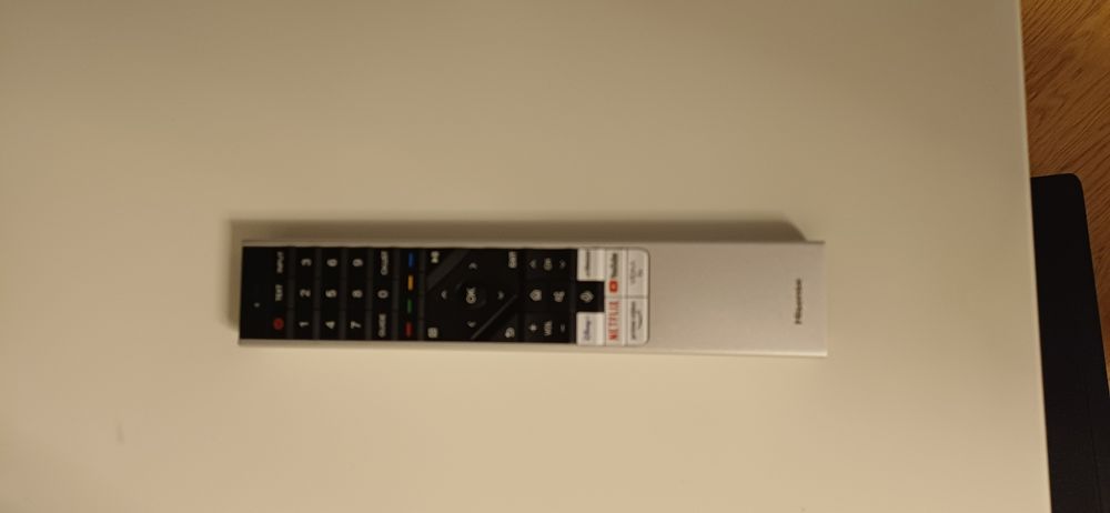 Stojak i pilot do telewizora