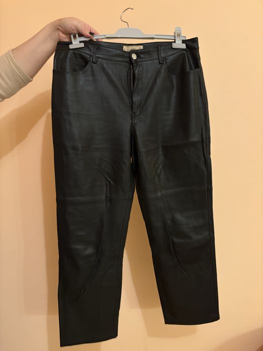 Штани з екошкіри Mango