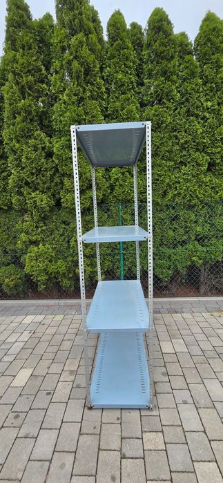 Regał skręcany wolnostojący metalowy półka50x100cm / 200cm wys 4 półki