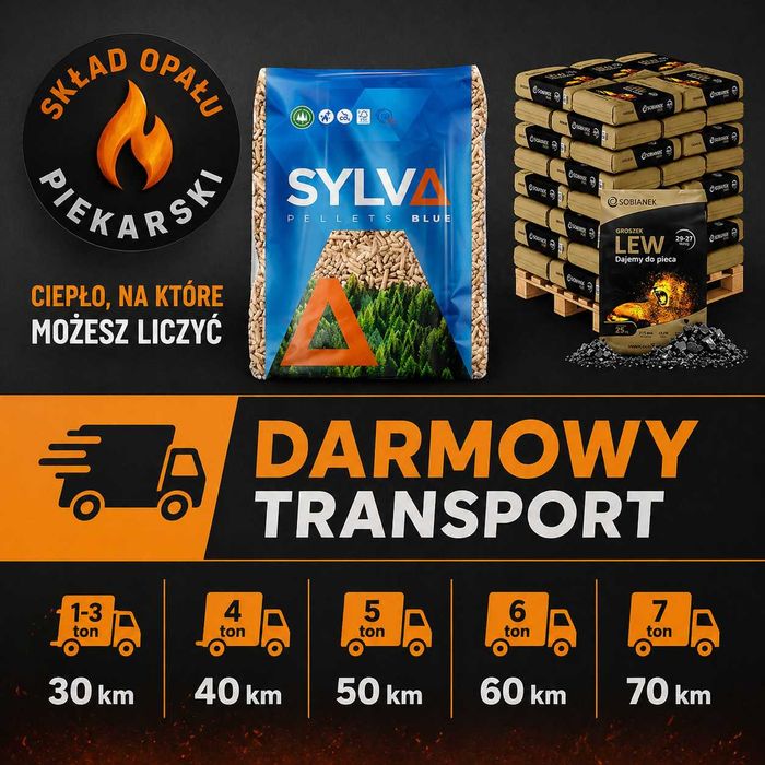 Pellet Iglasty Sylva Certyfikat A1 DINplus