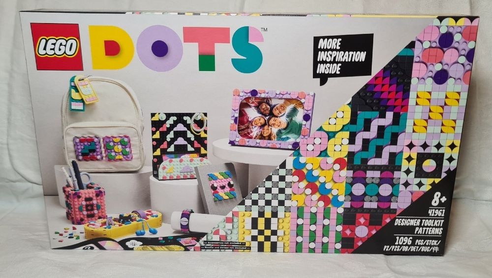 LEGO Dots 41961 - Zestaw Narzędzi Projektanta - Wzorki - NOWY - na PRE
