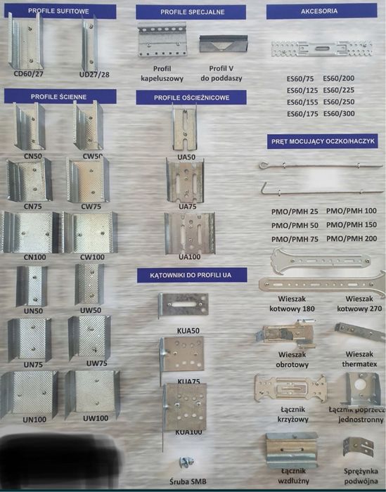 profil sufitowy profile cd 60 3m 4m ud 30