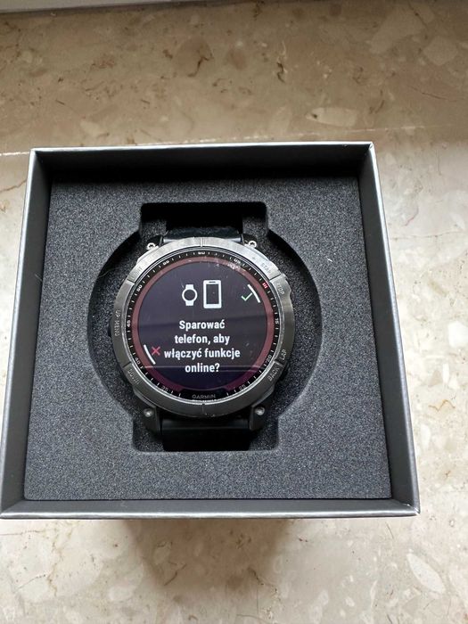 Garmin Fenix 7 Solar 47 mm – komplet z pudełkiem