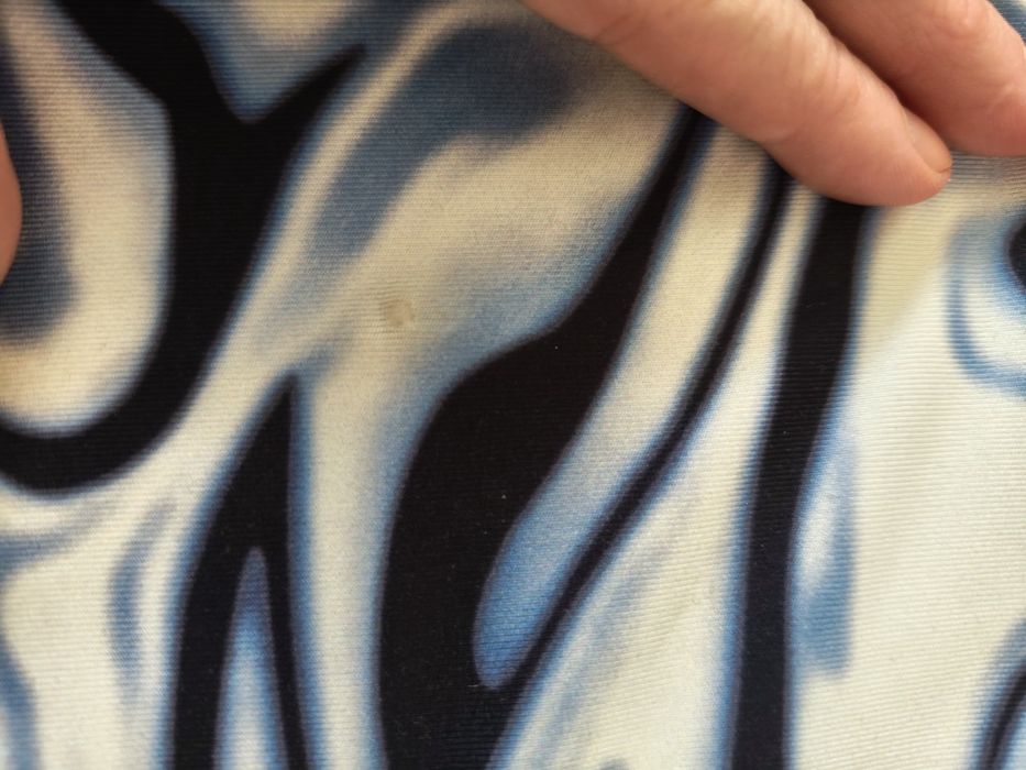 Top w kolorach niebieskich Shein r.XS