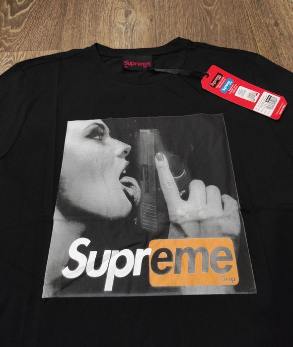 Supreme grip брендова чоловіча футболка