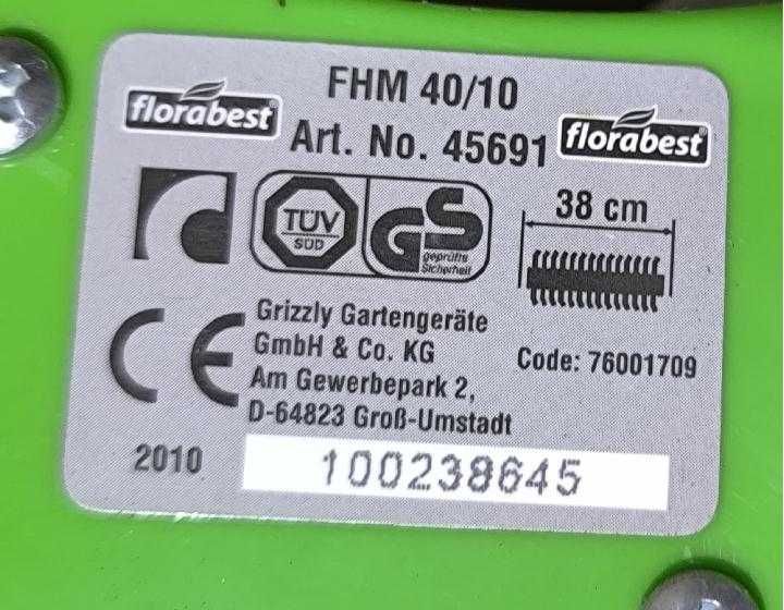 Kosiarka ręczna bębnowa