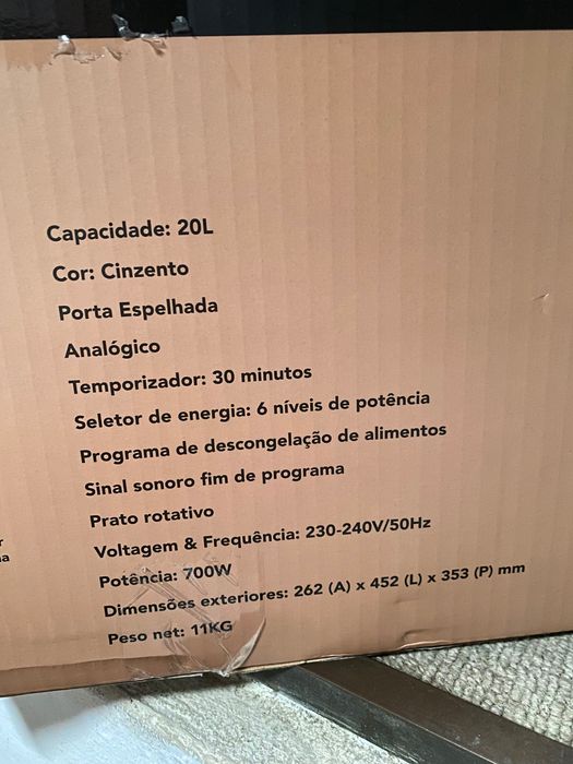 Microondas 20L Electronia