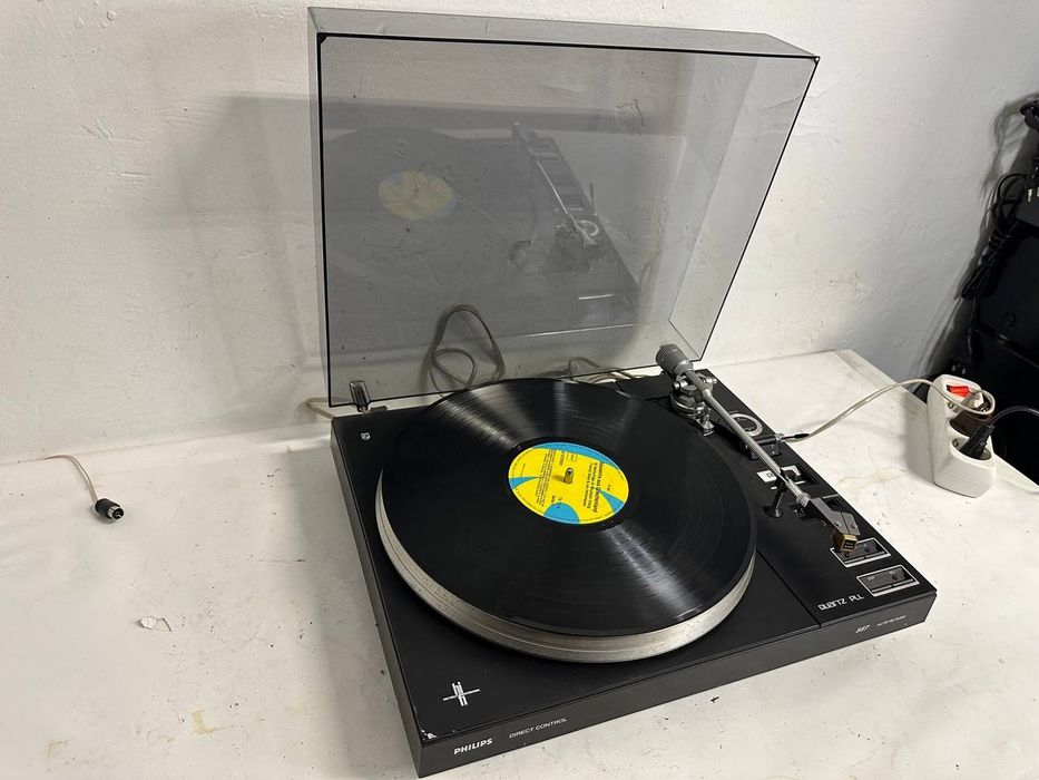 Gramofon Philips AF 887 | Quartz Lock | Direct Control | Auto Return | Hi-Fi | Made in Netherlands