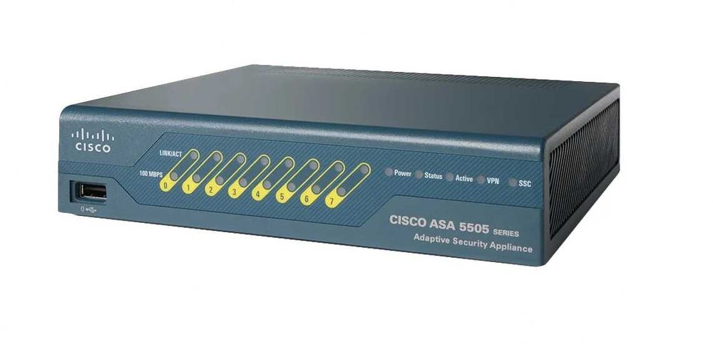 Cisco ASA 5505 8RJ, 3DES/AES