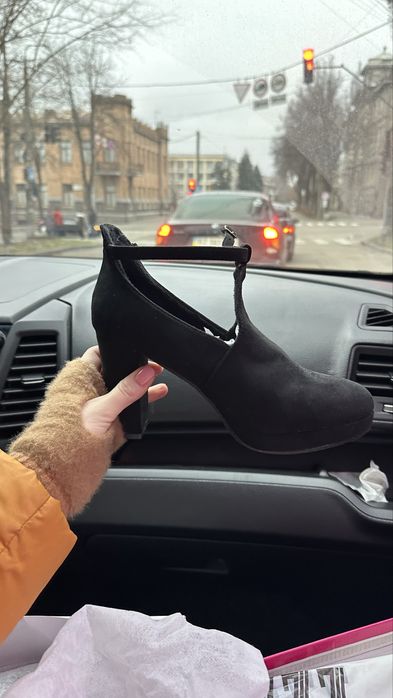 Черевички 38р чорні