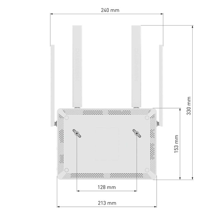 Новый Гигабит Mesh 5 ГГц Wi-Fi Роутер Keenetic Sprinter KN-3710 AX1800