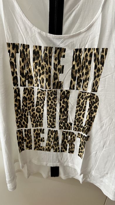 Top „Tame my Wild Heart“, tamanho S/M
