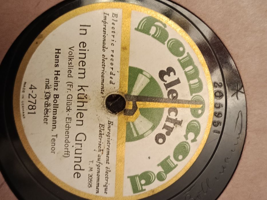 Płyta szelakowa przedwojenna - Qualilon