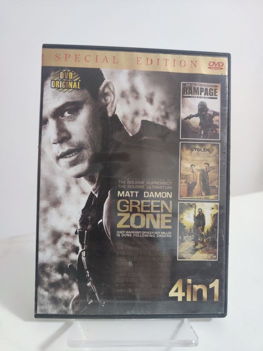 Green Zone / Rampage / Stolen lives / Afghan Knights DVD
