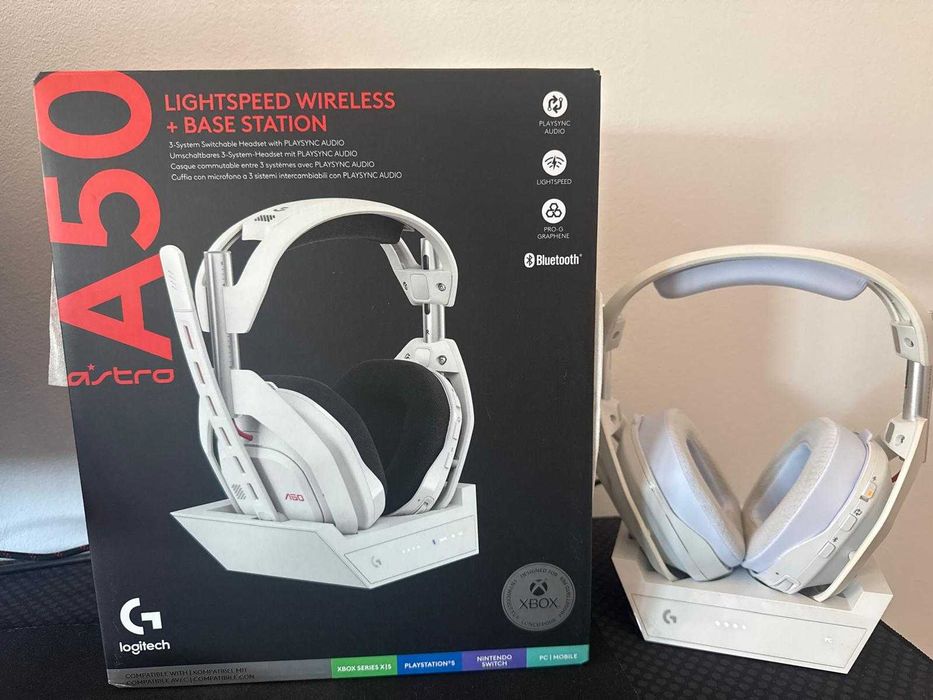 Astro A50 Gen5 Wireless + Base Station | Como Novo | Garantia