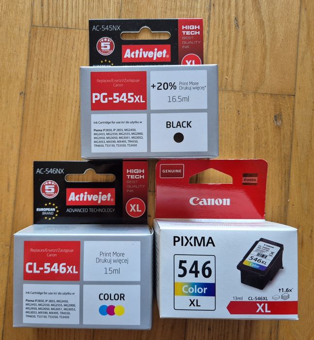 Tusze do drukarki Canon