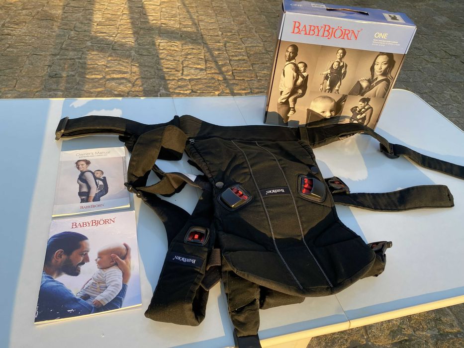 Marsúpio BabyBjörn One Original – Como Novo + Caixa