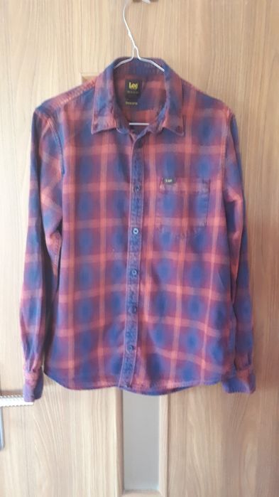 Flanelowa koszula męska Lee M